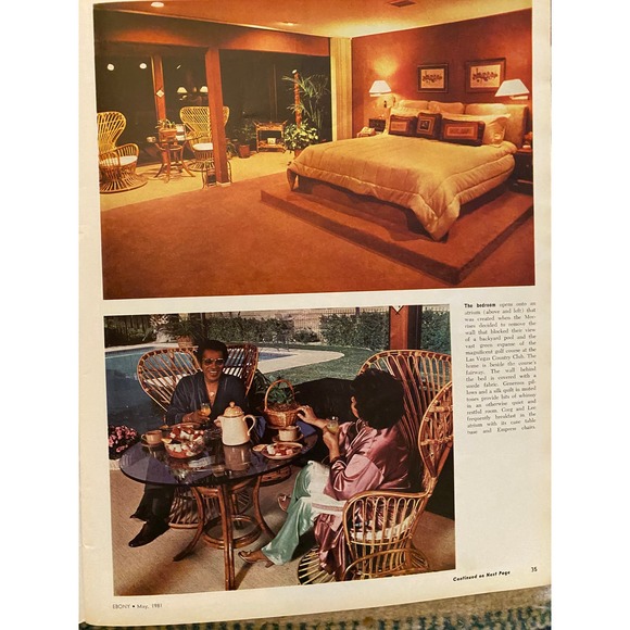 Ebony Magazine, May 1981 Cover Feature Story Greg Morris Story: Mission Possible - Picture 4 of 16